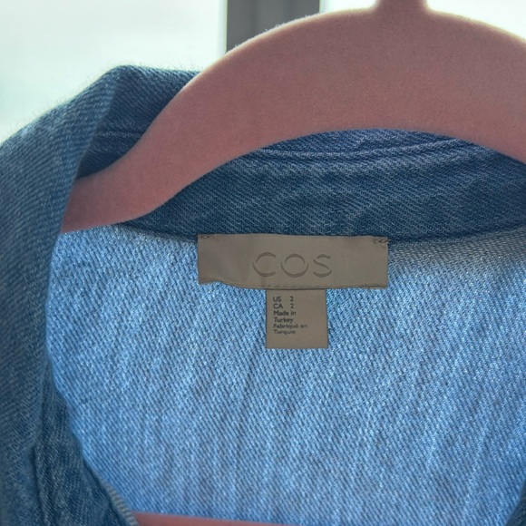 Cos Denim Shirt Dress - Picture 2 of 3